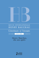 Revue internationale Henry Bauchau n°12 – 2022