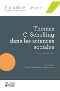 Émulations n° 31 : Thomas C. Schelling dans les sciences sociales