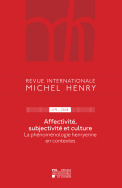 Revue internationale Michel Henry n°9 – 2018