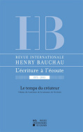 Revue internationale Henry Bauchau n°5 – 2013