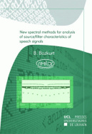 New spectral methods for analysis of source/filter characteristics of speech signals