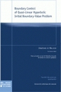 Boundary Control of Quasi-Linear Hyperbolic Initial Boundary-Value Problem