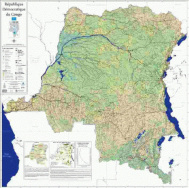 Carte générale de la République démocratique du Congo (RDC)