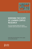 Widening the Scope of Learner Corpus Research