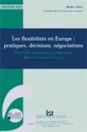 Les flexibilités en Europe : pratiques, décisions, négociations