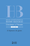 Revue internationale Henry Bauchau n°9 – 2018